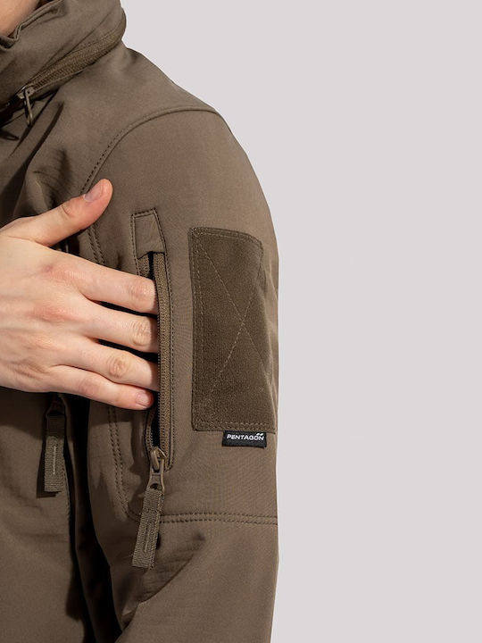 Pentagon Artaxes Γυναικείο Αδιάβροχο Κυνηγετικό Μπουφάν Fleece Tuscan Yellow