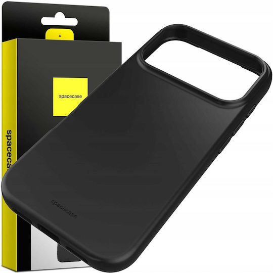 Spacecase Силиконова Задна Корица Черен (iPhone 18 Pro Max / 17 Pro Max)