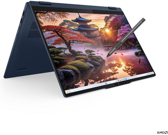 Lenovo IdeaPad 5 2-in-1 16AKP10 16" IPS FHD+ Touchscreen (Ryzen AI 300 Series-7 350/16GB/1TB SSD/W11 Home) Cosmic Blue (US Keyboard)