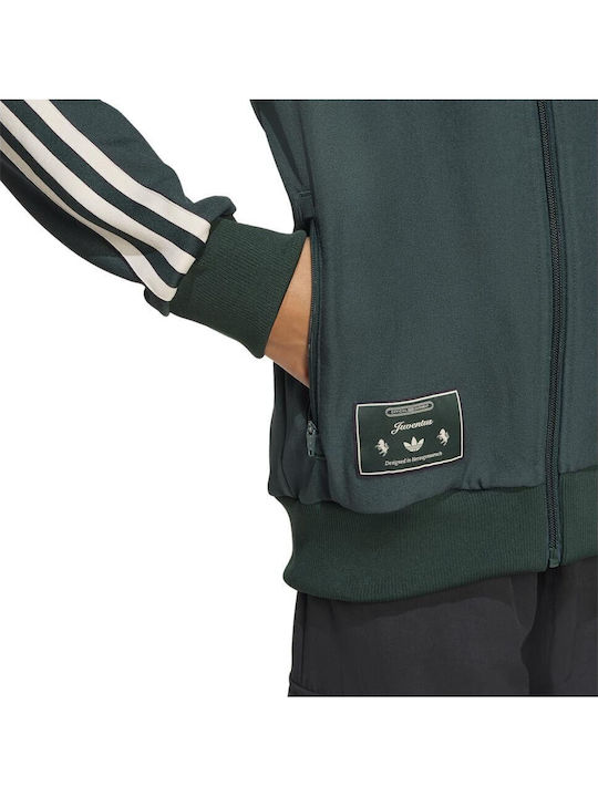 Sportlich Kinderstrickjacke Shadow Green