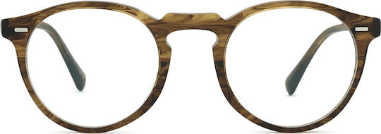 Unisex Rame Ochelari Din Oxiac Oliver Peoples Gregory Peck 0ov5186 1689 50