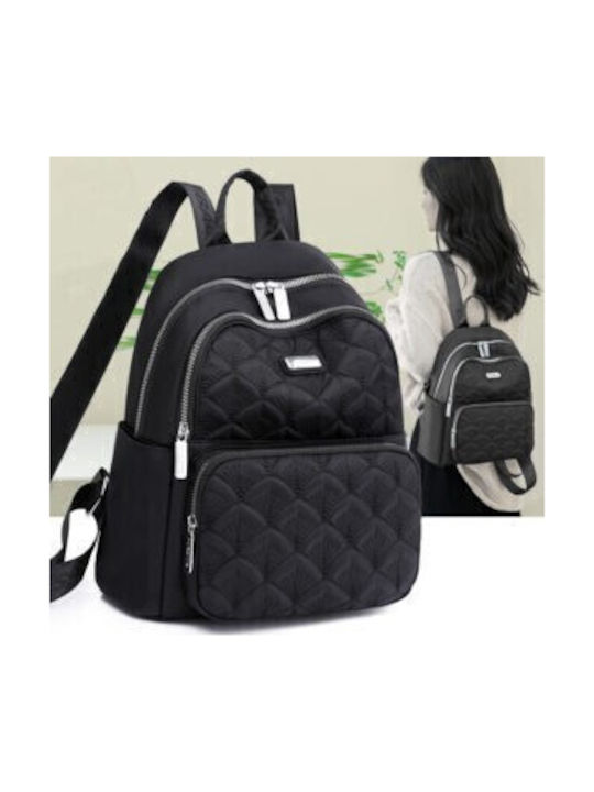 De piele Geantă de damă Rucsac Neagră