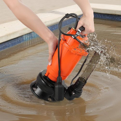 Vevor Pump Submersible Pump Motor 2hp QSWNBZT1500WIZ4F4001V2