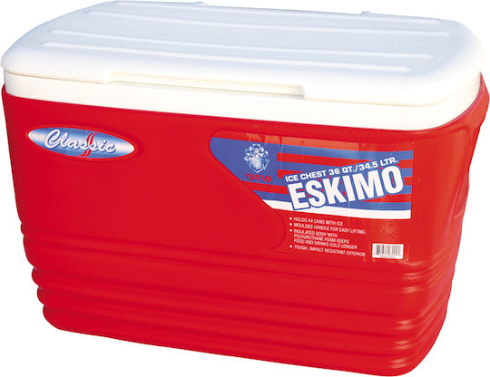 Eskimo Преносим Хладилник 5л Оранжев