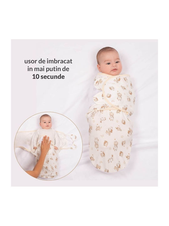 Kidizi Scutec din Bumbac Bej