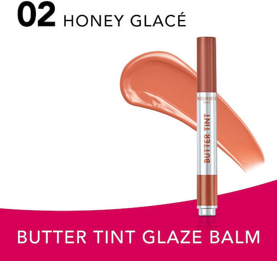 Bourjois Balsam De Buze Tint Lip Butter Pentru Bărbați 02-Honey Glacé 2gr
