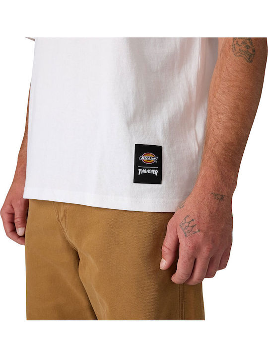 Thrasher Tricou Alb