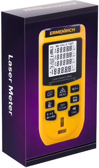 Ermenrich Μέτρο Laser GA50 με Εύρος Μέτρησης 0.05m-50m