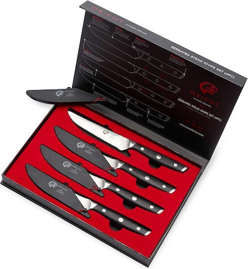Orient Messerset aus rostfreiem Stahl 4Stück