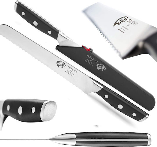 Orient Carbon Series Bread Knife from Stainless Steel 23cm