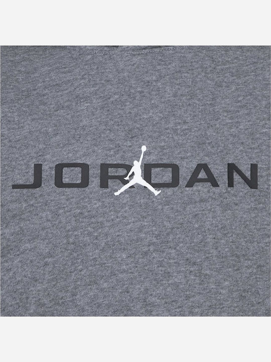 Kids Sweatshirt with Hood and Pockets Gray