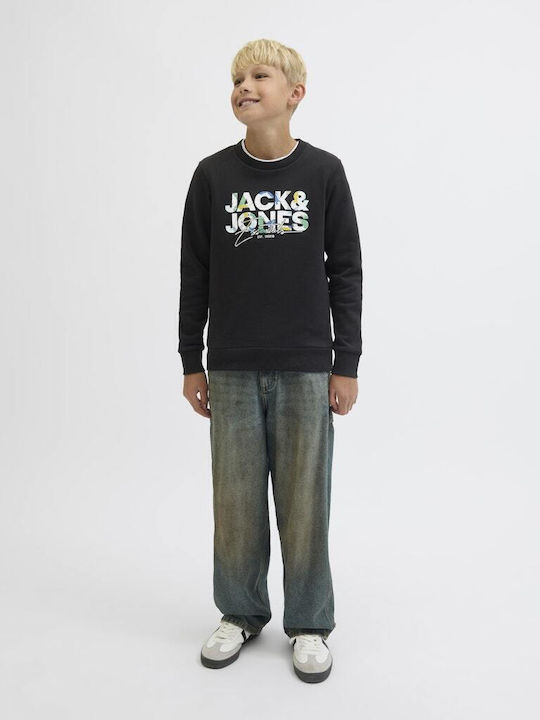 Kinder-Sweatshirt Black Color Splash