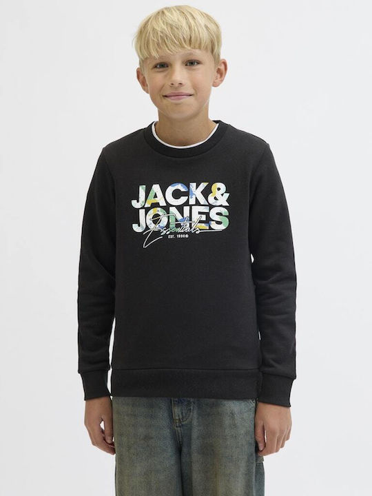 Kinder-Sweatshirt Black Color Splash