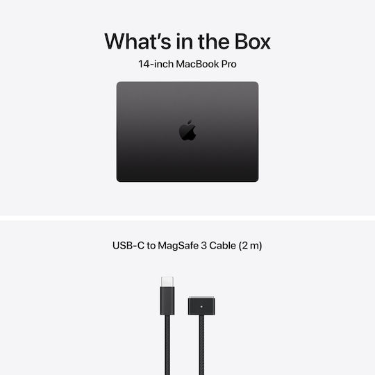 Apple MacBook Pro 14.2" IPS Retina Display 120Hz (M5-10-Core/16GB/1TB SSD/10-Core GPU) Space Black (GR Keyboard)