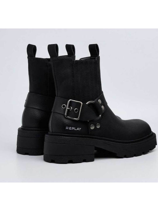 Replay Brigitte Boots Black