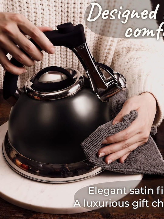 Kettle Stainless Steel Gray 2800ml