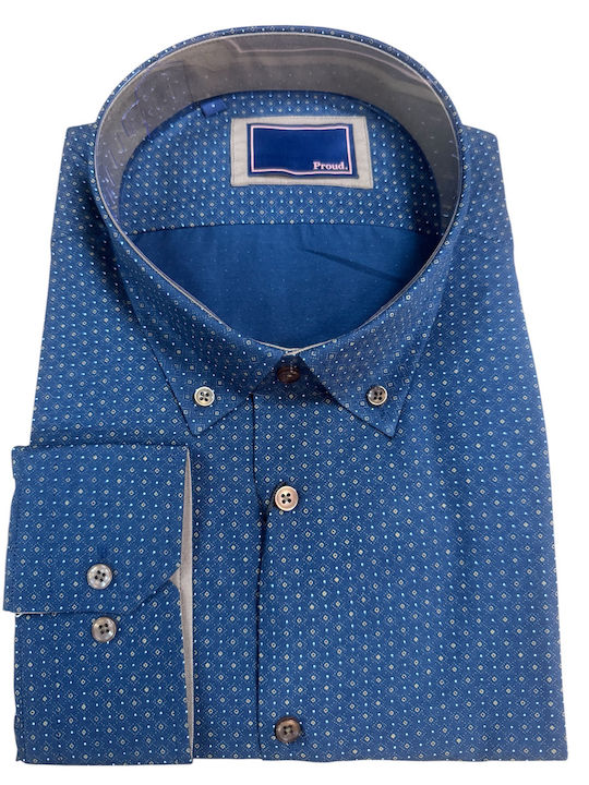 Long-sleeved Shirt Blue
