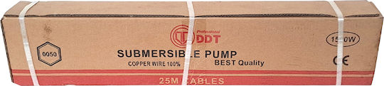 DDT Μονοφασική Αντλία Πηγαδιού 1500W