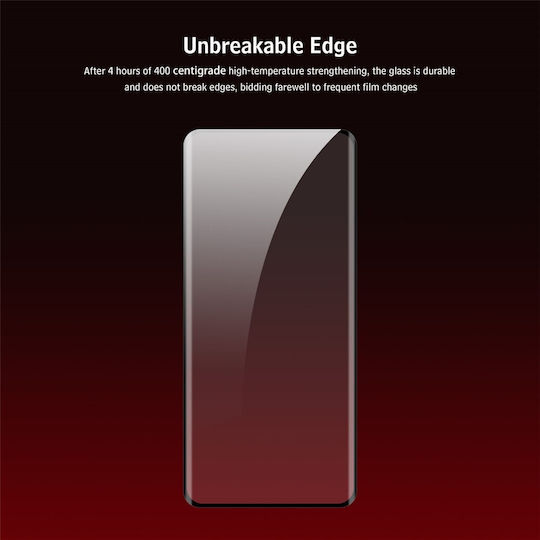 Enkay Full Tempered Glass Motorola Moto Edge 60 5G 60 Fusion 5G Support Fingerprint Unlock Black