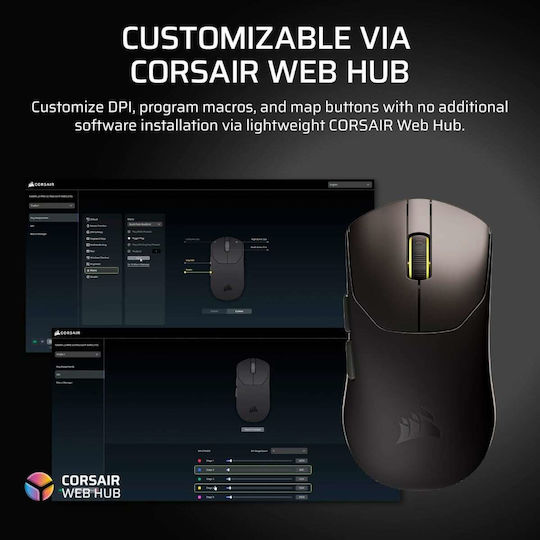 Corsair Sabre V2 Pro Ultralight Wireless Gaming Mouse 33000 DPI Black