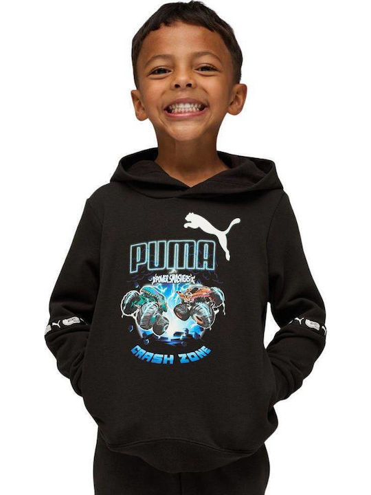 PUMA Kinder-Sweatshirt Tr Schwarz