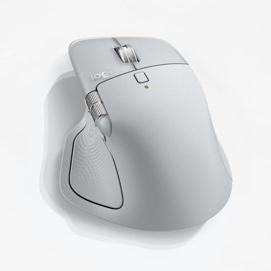Logitech MX Master 4 Wireless Ergonomic Bluetooth Mouse Pale Grey