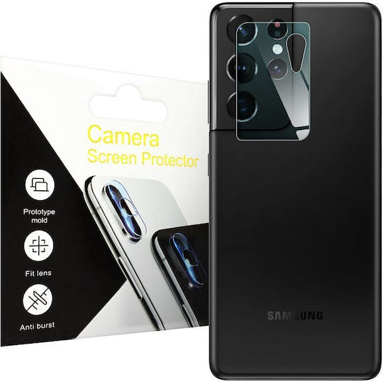 Camera Protection Tempered Glass Transparent for the SAMSUNG S21 Ultra