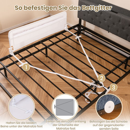 Bed Accessories White 41x120x42cm