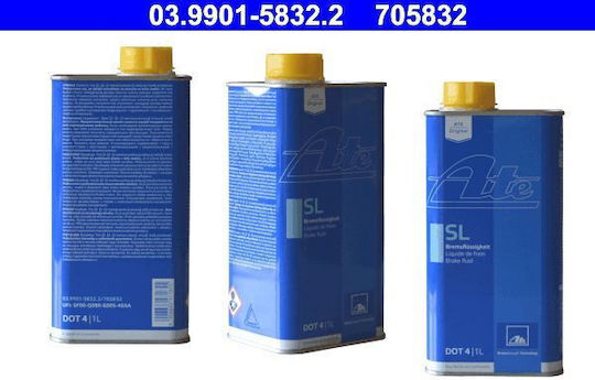 Ate Υγρά Φρένων DOT 4 1lt