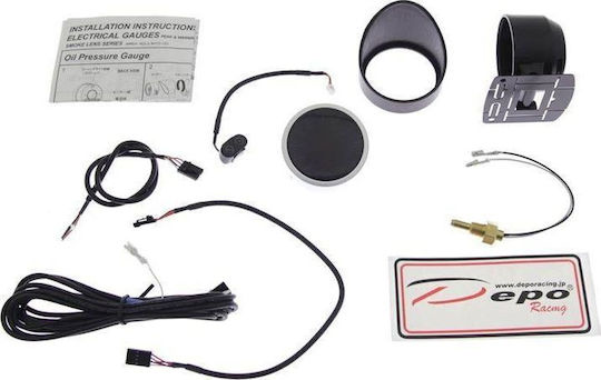 Car Dashboard Water Temperature Analog Instrument 52mm