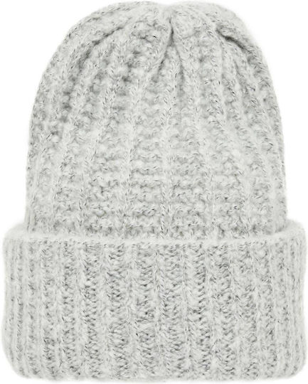 Beanie Unisex Beanie Gestrickt in Gray Farbe