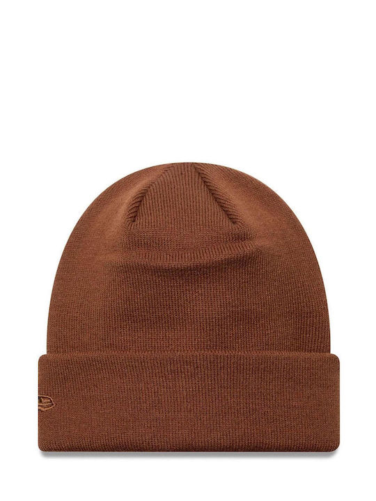 League Essential Beanie Ανδρικός Σκούφος Πλεκτός σε Καφέ χρώμα