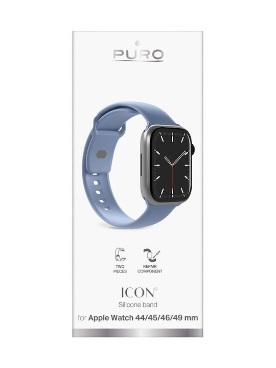 Puro Icon Armband Hellblau (Apple Watch 44-45-46-49mm, Puro) Puro Icon Armband Hellblau (Apple Watch 44-45-46-49mm, Puro)