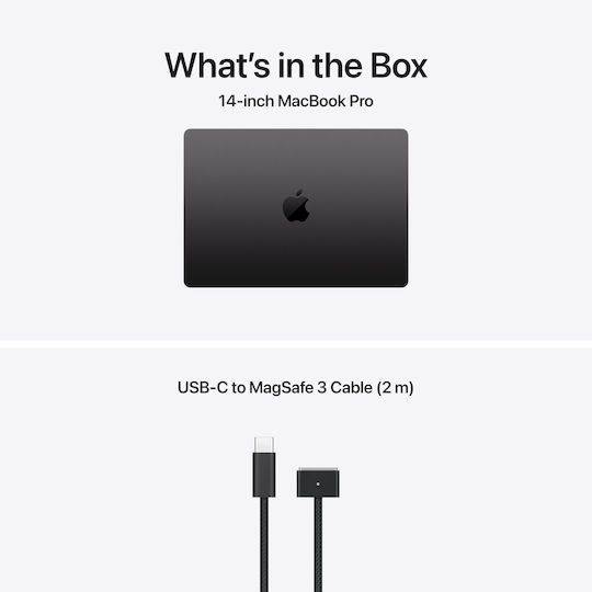 Apple MacBook Pro 14.2" IPS Retina Display 120Hz (M5-10-Core/24GB/1TB SSD/10-Core GPU) Space Black (GR Keyboard)