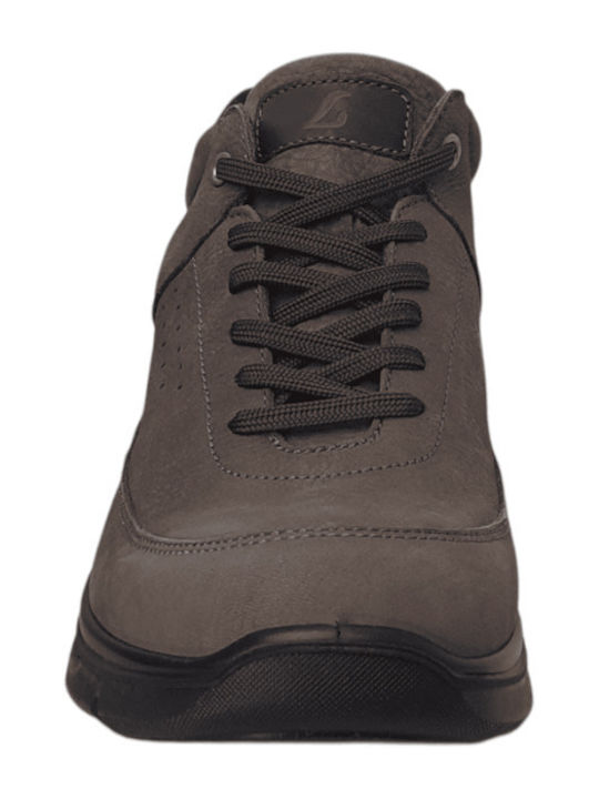 Leder Beige Herrenstiefel