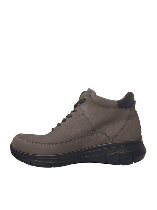 Leder Beige Herrenstiefel