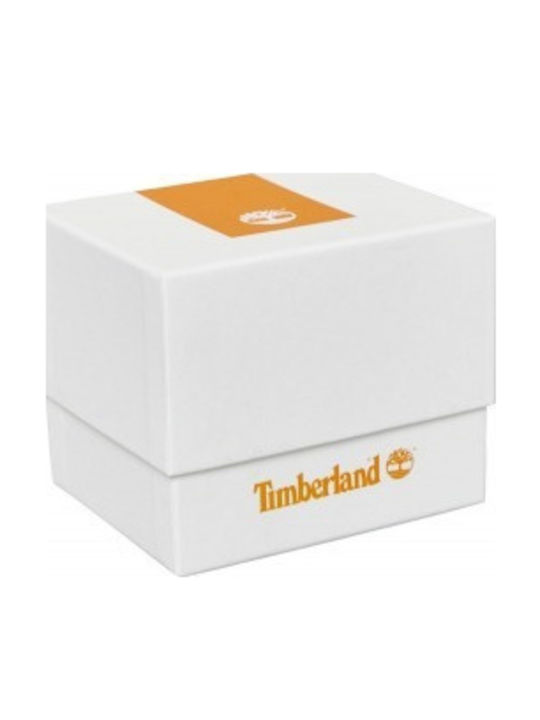 Timberland Γυναικείο Ρολόι 46mm Μπαταρίας με Καφέ Δερμάτινο Λουράκι