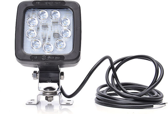 Proiector de lucru 683 W81 9 Leds 1300 Lm 12v-24v Was