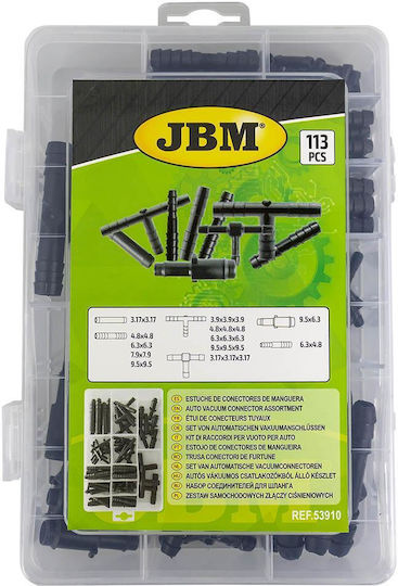 113 Piece Hose Connector Set Jbm