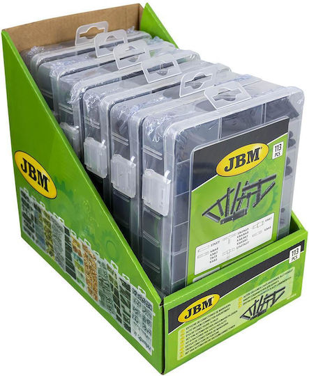 113 Piece Hose Connector Set Jbm