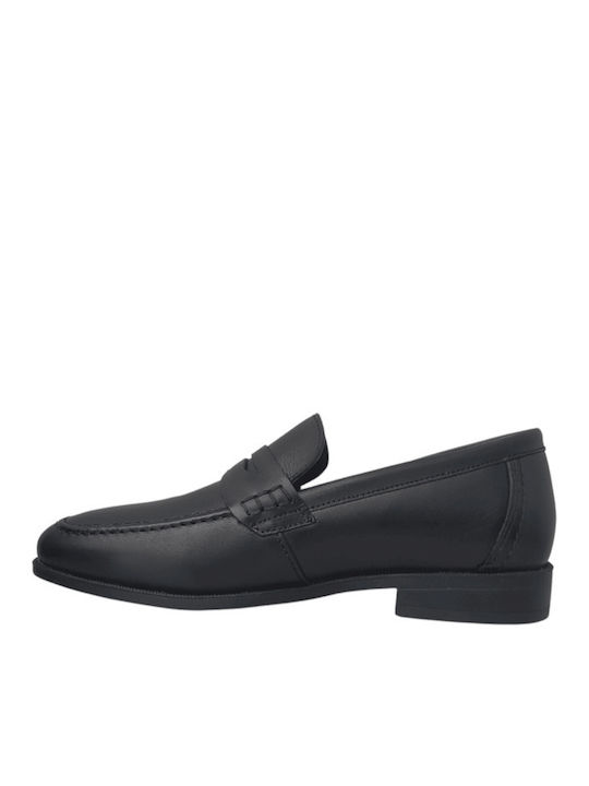 Men's Leather Casual Shoes Black