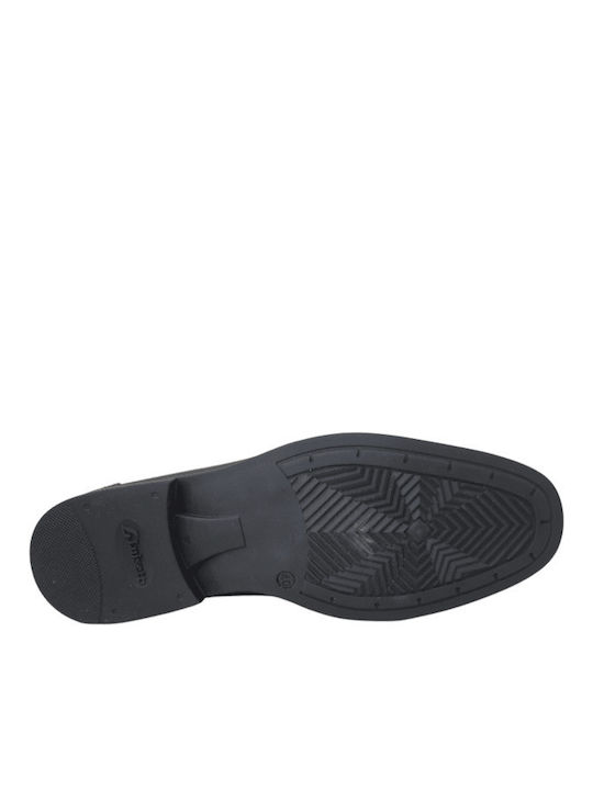 Men's Leather Casual Shoes Black