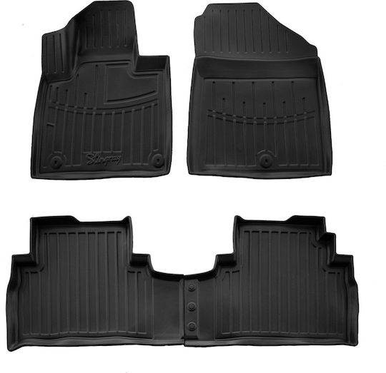 Kia Sorento III 5d 2014>2020 Килими За Кола Маркуч Car Mats Копчета 4 Бр
