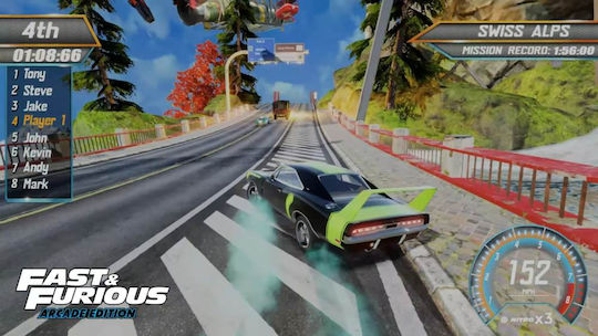 Fast & Furious Arcade Edition (Code In A Box) Switch Game