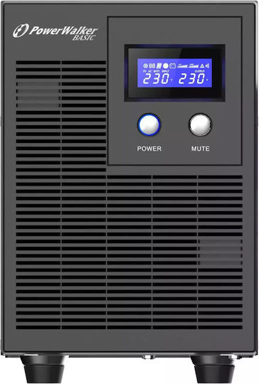 Powerwalker Basic VI 3000 STL UPS Line-Interactive 3000VA 1800W με 6 IEC Πρίζες
