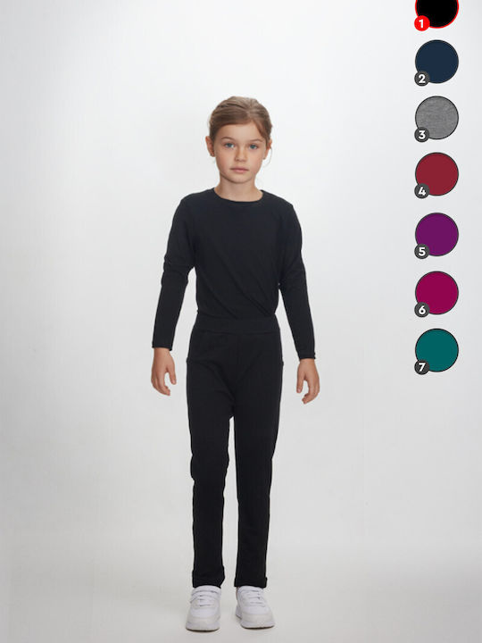 Kids Legging Long Fuchsia