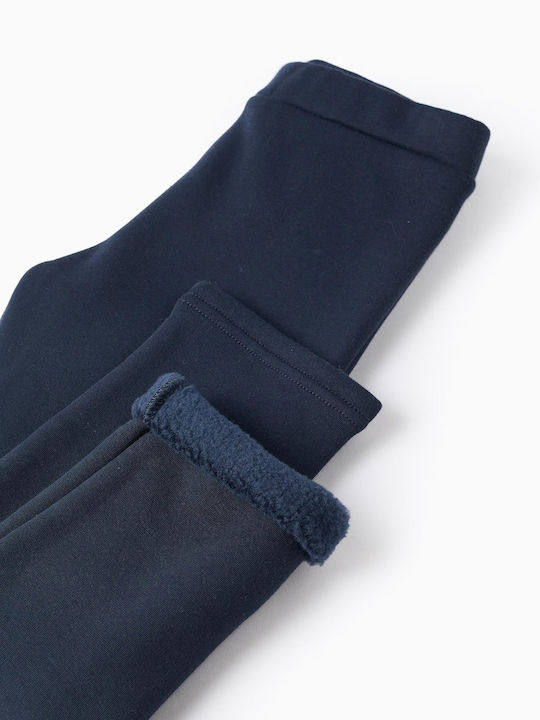 Kinder Leggings Lang Blue