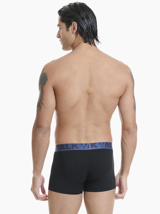 Herren Boxershorts Schwarz 2Packung