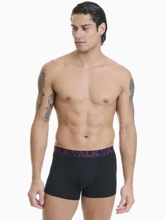 Herren Boxershorts Schwarz 2Packung