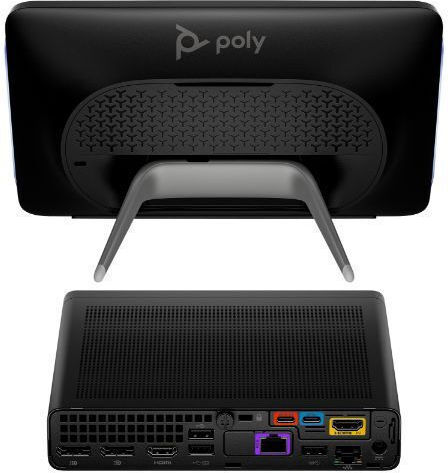 HP Αξεσουάρ Συνδιάσκεψης Poly Studio Base Kit G9 Plus Jetblack Συμβατό με Microsoft Teams